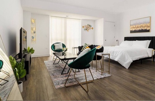 Morton Grove Apartamento | MG - Cozy Studio, Fast Wi-Fi, WFH Equipped.