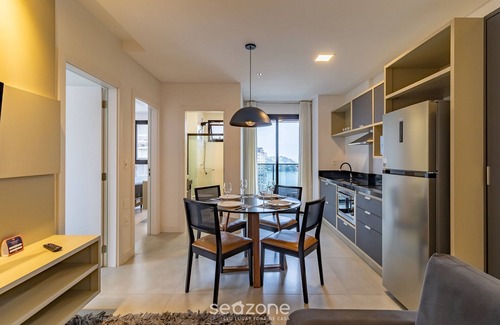 Centro Condominio | MHF II Apts Variados em Prédio com Vista para o Mar em Itapema