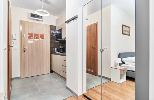 Krzyki Apartamento | Miasto Marina A | Studio | Balcony | Parking | Gym