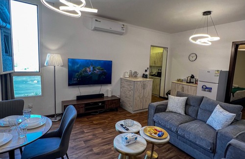 Ash Shati Apartamento | Micro Sea View Aprt غرفة و صالة
