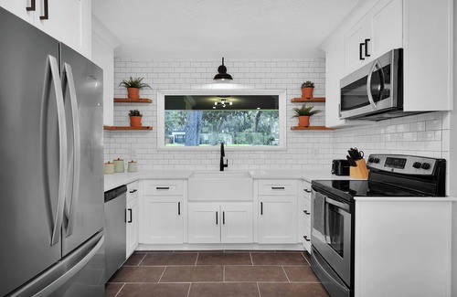 Lakewood Casa | Mid-Century Boho Chic home with Pool, Game Room & Outdoor Playhouse.