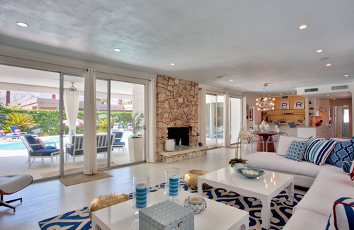 Indian Wells Casa | Casa de diseñador Mid Century Dream! Permiso # VV-0029