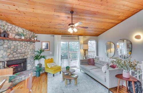 Crestline Casa | Mid-Century Mod Cottage, Steps to Lake Gregory!