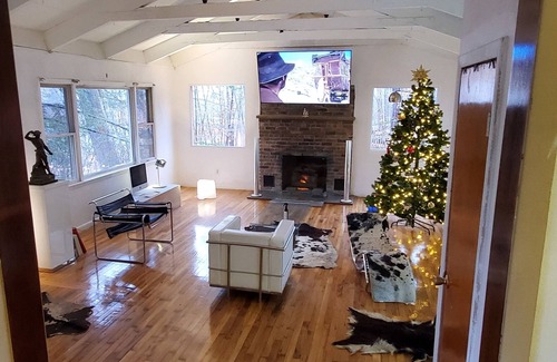 Warwick Casa | Mid-century modern designer furniture three stories 25 acres