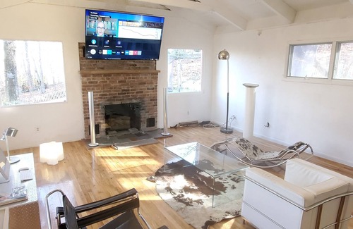 Warwick Casa | Mid-century modern designer furniture three stories 25 acres