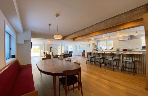 Cheneville Cabaña | Mid Century Modern Lakefront Retreat w/ Guest House and Hot Tub