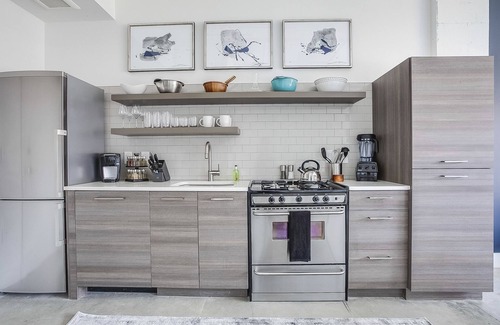 Old Fourth Ward Apartamento | Midnight Abode de Atlanta Luxury Rentals