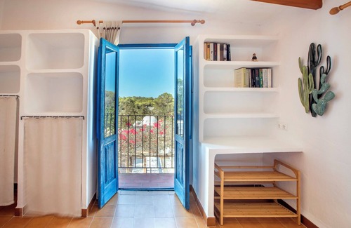 Formentera Cabaña | Casa Migjorn10pax.5habitaciones+5baños.Vistas al mar.800metros playa de Migjorn.