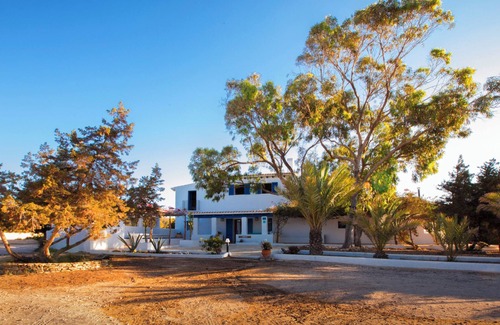 Formentera Cabaña | Casa Migjorn10pax.5habitaciones+5baños.Vistas al mar.800metros playa de Migjorn.