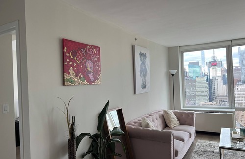 Midtown South Apartamento | Million dollar view apartment with fitness room, WiFi in brilliant New York