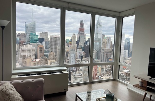 Midtown South Apartamento | Million dollar view apartment with fitness room, WiFi in brilliant New York