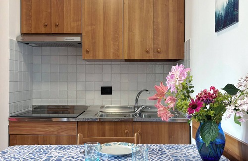 Castello d'Aviano Apartamento | Mini Apartment for 3 people with kitchen and terrace - Smart Residence Aviano
