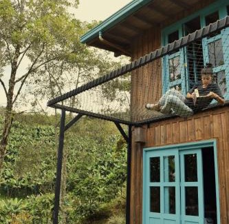 Jardin Chalet De Esquí | Mini Casa Papiro