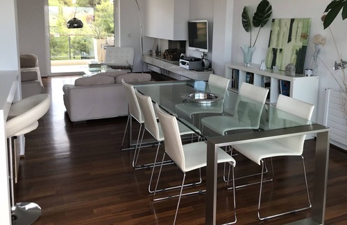 Alimos Apartamento | Apartamento minimalista en la riviera de Atenas