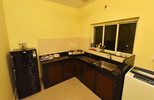 Anjuna Apartamento | Mirage, 1BHK Apartamento totalmente amueblado, Anjuna, GOA