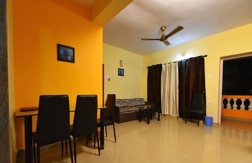 Anjuna Apartamento | Mirage, 1BHK Apartamento totalmente amueblado, Anjuna, GOA