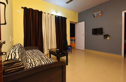 Anjuna Apartamento | Mirage, 1BHK Apartamento totalmente amueblado, Anjuna, GOA