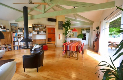 Roumengoux Villa | Mirepoix Bright Architect Villa Piscina climatizada Sala de fitness Golf
