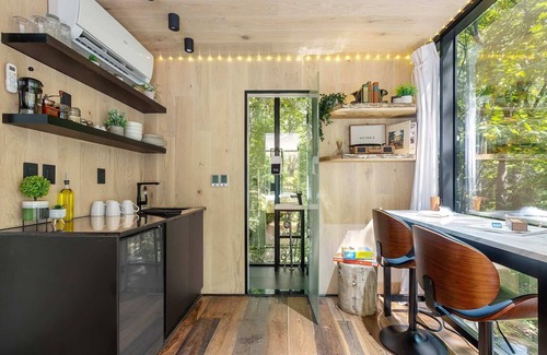 Lupton City Cabina | Mirror Cabin Forest S