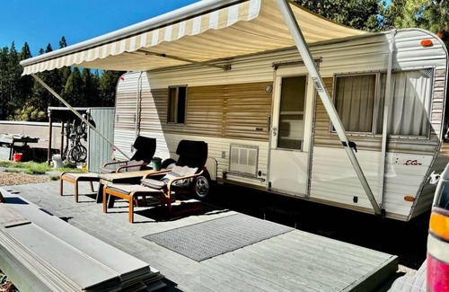 Rickreall Casa | Miss Darlene the Time Machine awaits! So cozy and comfortable!!