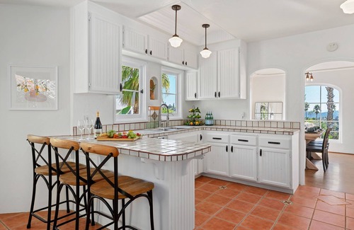 Mission Canyon Casa | Mission View - Historic Spanish Style Charmer w/ Panoramic Views