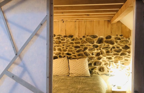 La Barthe-de-Neste Cama Y Desayuno | Mixed dormitory at the hostel for groups or families of up to 8 people.