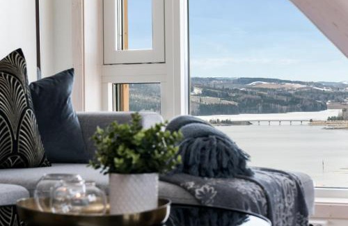 Brumunddal Apartamento | MJOS TOWER Apartment - Lovely city view