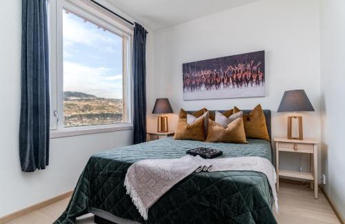 Brumunddal Apartamento | MJOS TOWER Apartment - Lovely city view