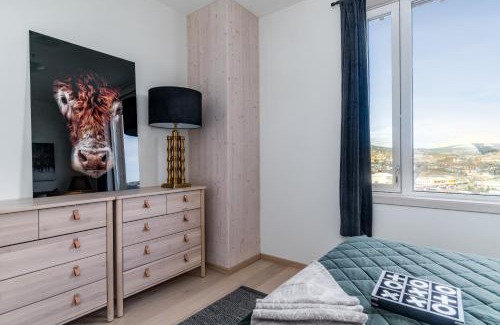 Brumunddal Apartamento | MJOS TOWER Apartment - Lovely city view