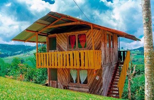 Santa Rosa de Cabal Casa | MO Cabaña Nido de Tortolitos a pocos minutos de los termales de Santa Rosa de Cabal