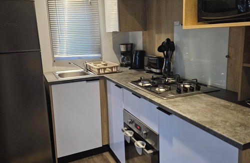 Lege-Cap-Ferret Casa | Mobil home 4/6 persons camping 4 stars "Les Viviers lège" cap ferret