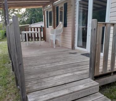 Lit-et-Mixe Chalet De Esquí | mobil-home 6 couchage sur la côte landaise