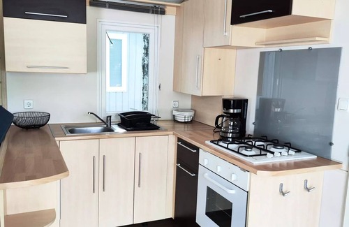 Espalion Casa | Mobil home "Comfort" 7 Personen