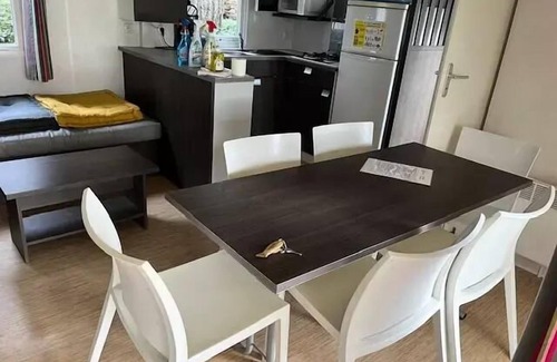 Paimboeuf Casa | Mobilheim Komfort plus - 33m2 - 3 Schlafzimmer - überdachte Terrasse 6 Personen