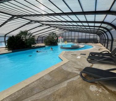 Tregunc Otro | Mobil home confort XL,camping la pommeraie, piscine et océan, concarneau et pont aven