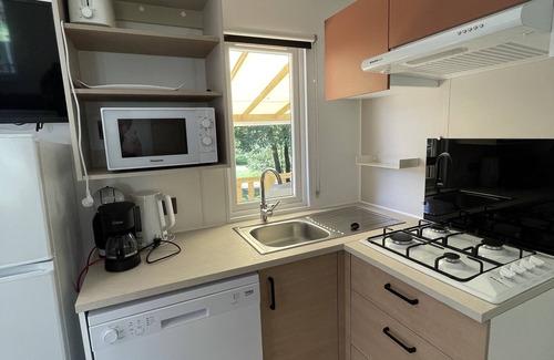 Granges-Aumontzey Casa | Mobil-home Niché au Coeur de la Forêt Vosgienne