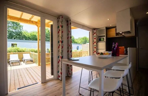 Clohars-Fouesnant Casa | Mobile home ● Aufgehobene Terrasse