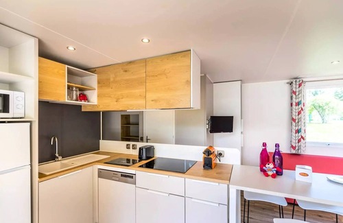 Clohars-Fouesnant Casa | Mobile home ● Aufgehobene Terrasse