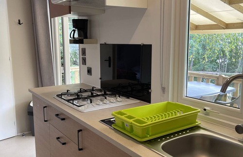 Granges-Aumontzey Casa | Mobil-home vue Étang