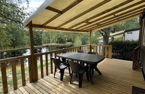 Granges-Aumontzey Casa | Mobil-home vue Étang