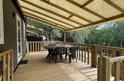 Granges-Aumontzey Casa | Mobil-home vue Étang