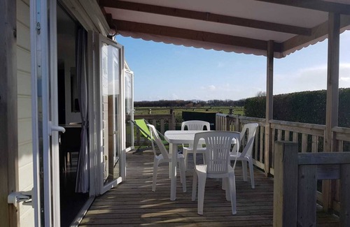 Sainte-Marie-du-Mont Casa | Mobile-home à 150m de la Plage D'utah Beach Dans un Camping Paradis