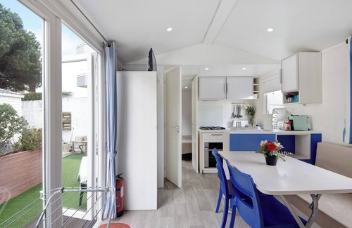 Mozelos Casa | Casa móvil "Villa Granja Sol 2" con jardín compartido y Wi-Fi