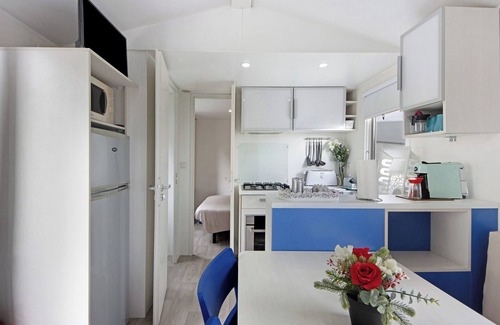Mozelos Casa | Casa móvil "Villa Granja Sol 2" con jardín compartido y Wi-Fi