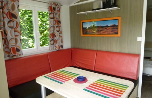 Bossee Casa | Mobile Home 2 personnes-Bungalow-Confortable-Baño con ducha-Vista al Parque
