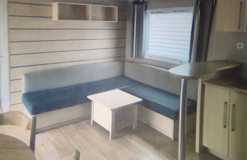Colleville-sur-Mer Casa | Mobile home with covered terrace 1 kilometer from the beach