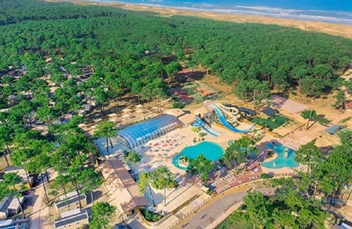 Vendays-Montalivet Casa | Mobil-home en un camping de 5 estrellas junto al mar en un espacio natural.