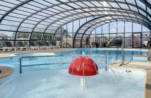 Jullouville-les-Pins Casa | Mobile-home Grand Confort 4 pers, 2 ch, 2 sdb, plage, piscine, fitness, terrasse - Jullouville - FR-1-361A-57