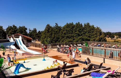 Chastanier Casa | Camping Les sous bois du Lac *** - Ophéa Classic casa móvil 3 piezas 4 personas