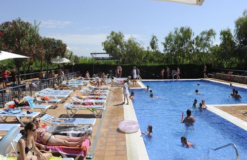 Malgrat de Mar Casa | Casa móvil con terraza cubierta